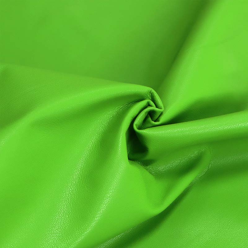Finta pelle PU elastica con supporto in lana super morbida per vestiti Finta pelle PU elastica con supporto in lana super morbida per vestiti