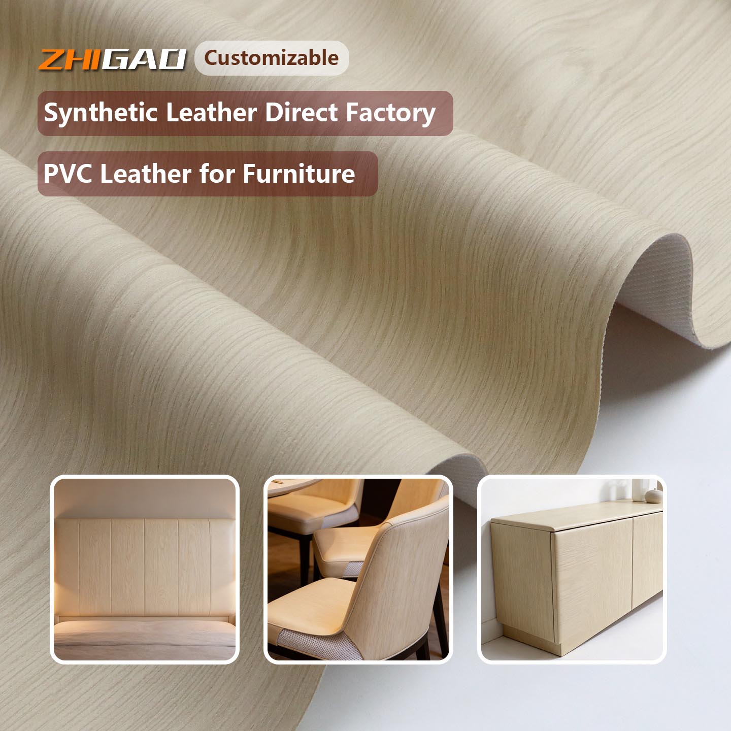 Zhigao Leather Factory: soluzioni innovative in pelle in PVC per mobili moderni e arredamento morbido Zhigao Leather Factory: soluzioni innovative in pelle in PVC per mobili moderni e arredamento morbido
