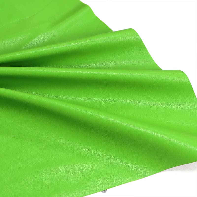 Finta pelle PU elastica con supporto in lana super morbida per vestiti