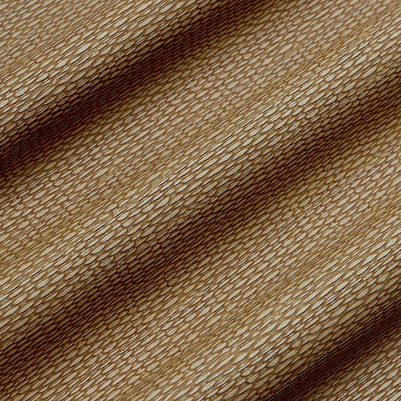 Materiale decorativo per tappezzeria in pelle PVC con motivo stuoia di paglia