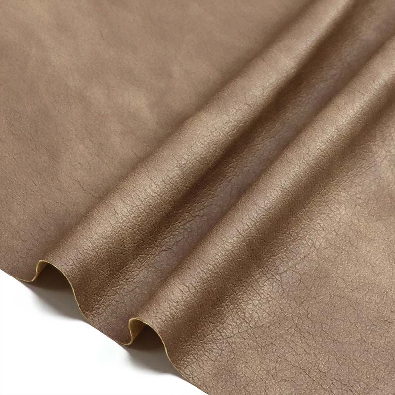 Materiali per costumi in finta pelle PU incrinata