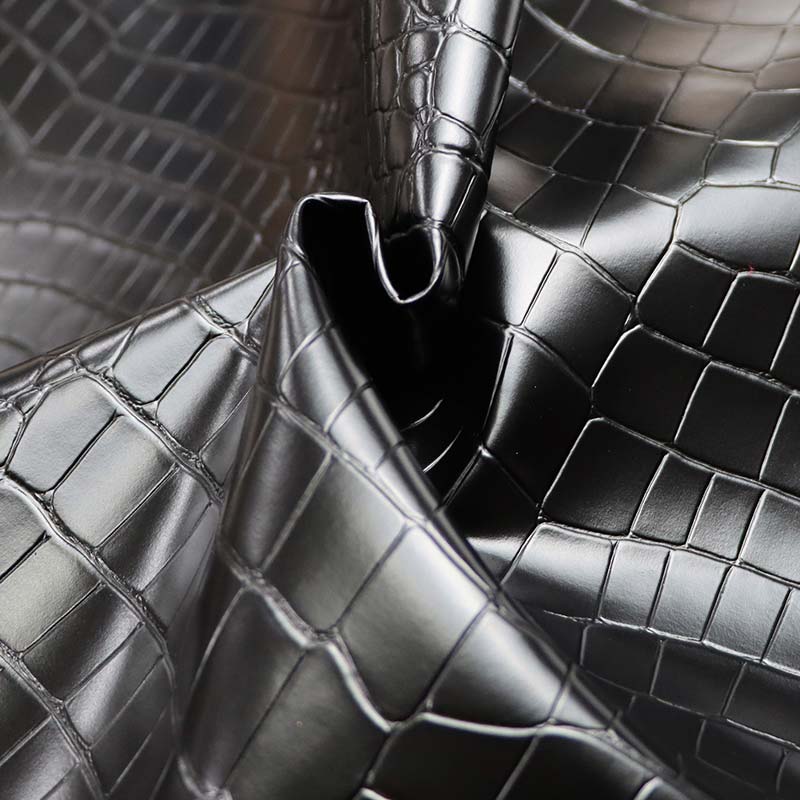 Tessuto per decorazioni per la casa in finta pelle artificiale in coccodrillo