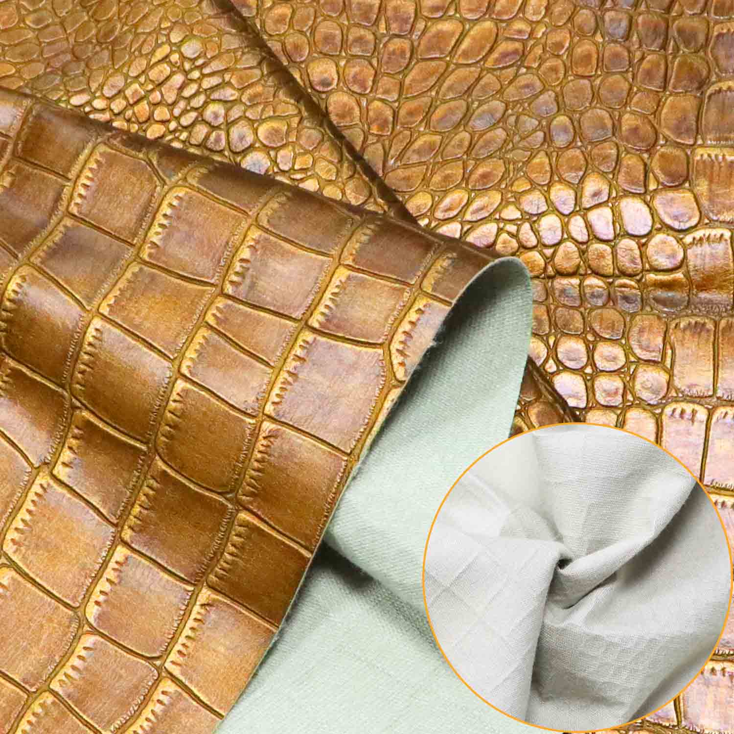 Pelle PU goffrata personalizzata con pelle di serpente Pelle PU goffrata personalizzata con pelle di serpente