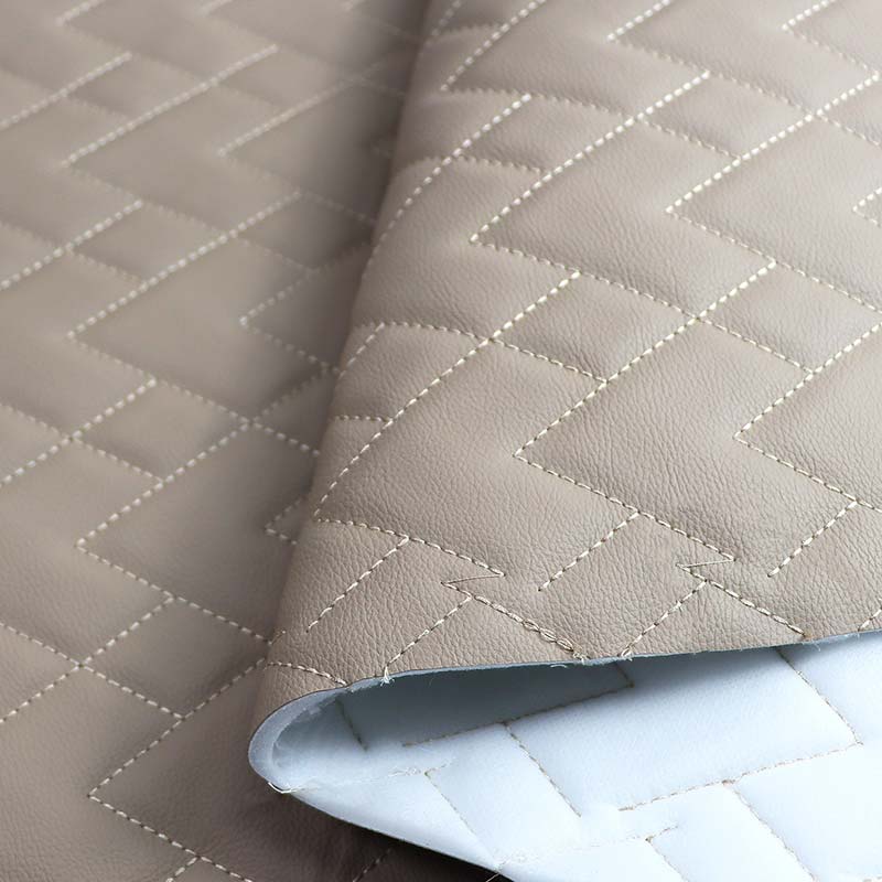 Materiale in ecopelle PVC resistente all'abrasione per auto in schiuma