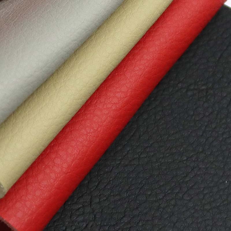 Tessuto in pelle microfibra per automobili Litchi