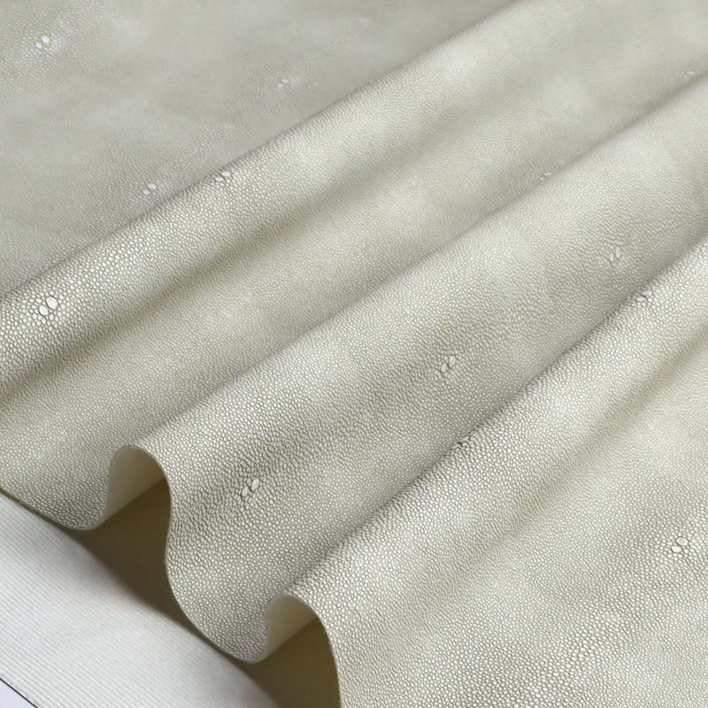 Materiale per mobili per divano in pelle artificiale impermeabile in PVC con pelle di pesce diavolo