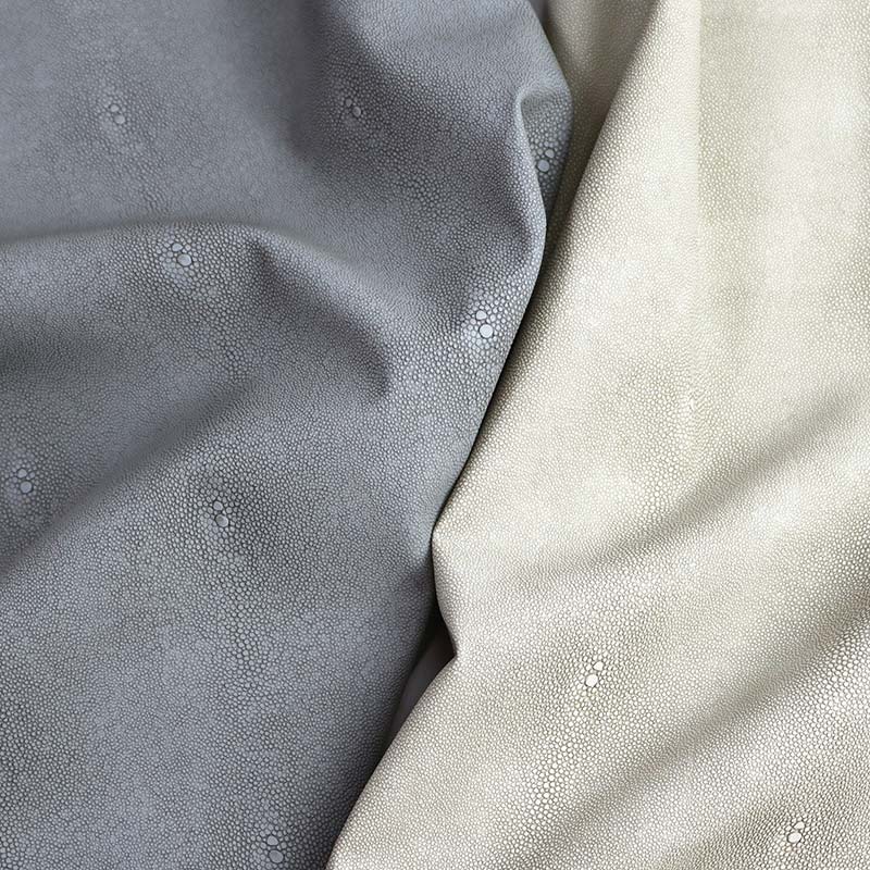 Materiale per mobili per divano in pelle artificiale impermeabile in PVC con pelle di pesce diavolo
