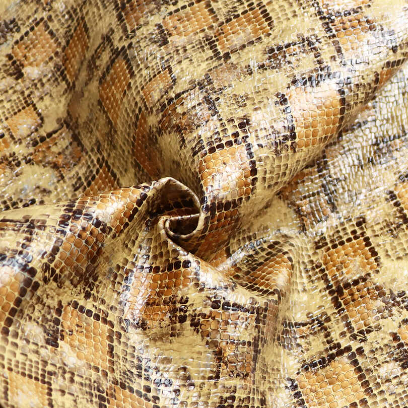 Borse per scarpe in pelle di serpente di cristallo Similpelle PU