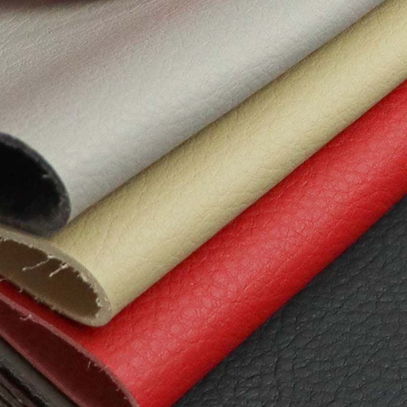 Tessuto in pelle microfibra per automobili Litchi