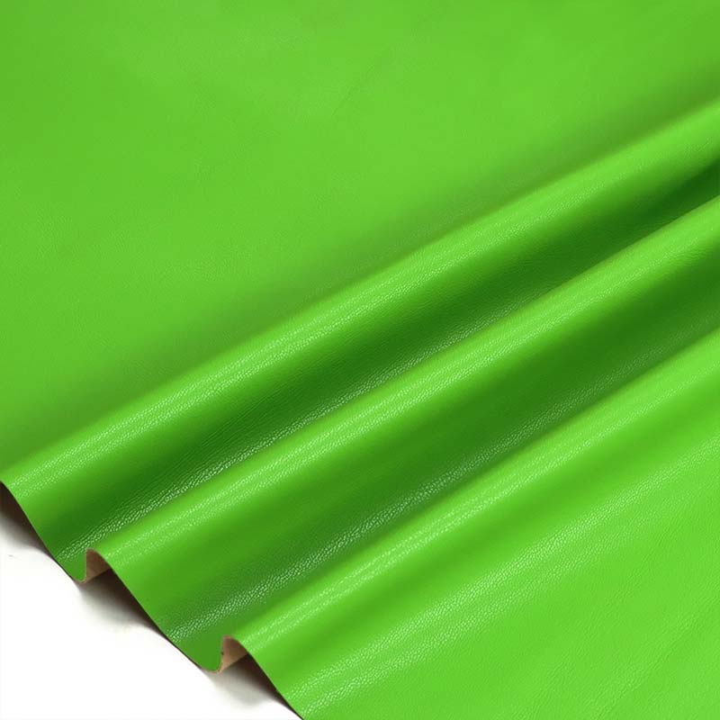 Finta pelle PU elastica con supporto in lana super morbida per vestiti