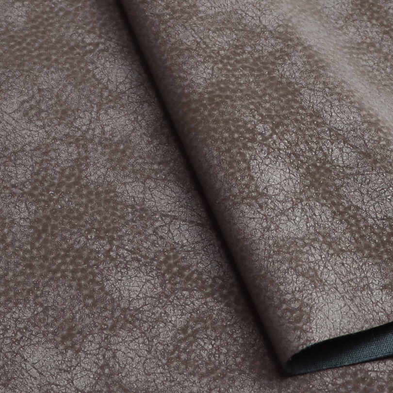 Materiale per indumenti morbidi in ecopelle in velluto PU